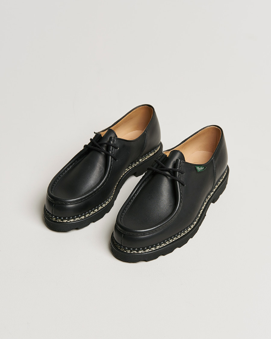 Paraboot Micheal ブラック サイズ42.5 MICHAEL/MARCHE NOIRE-LISSE ET POILS NOIR | Paraboot