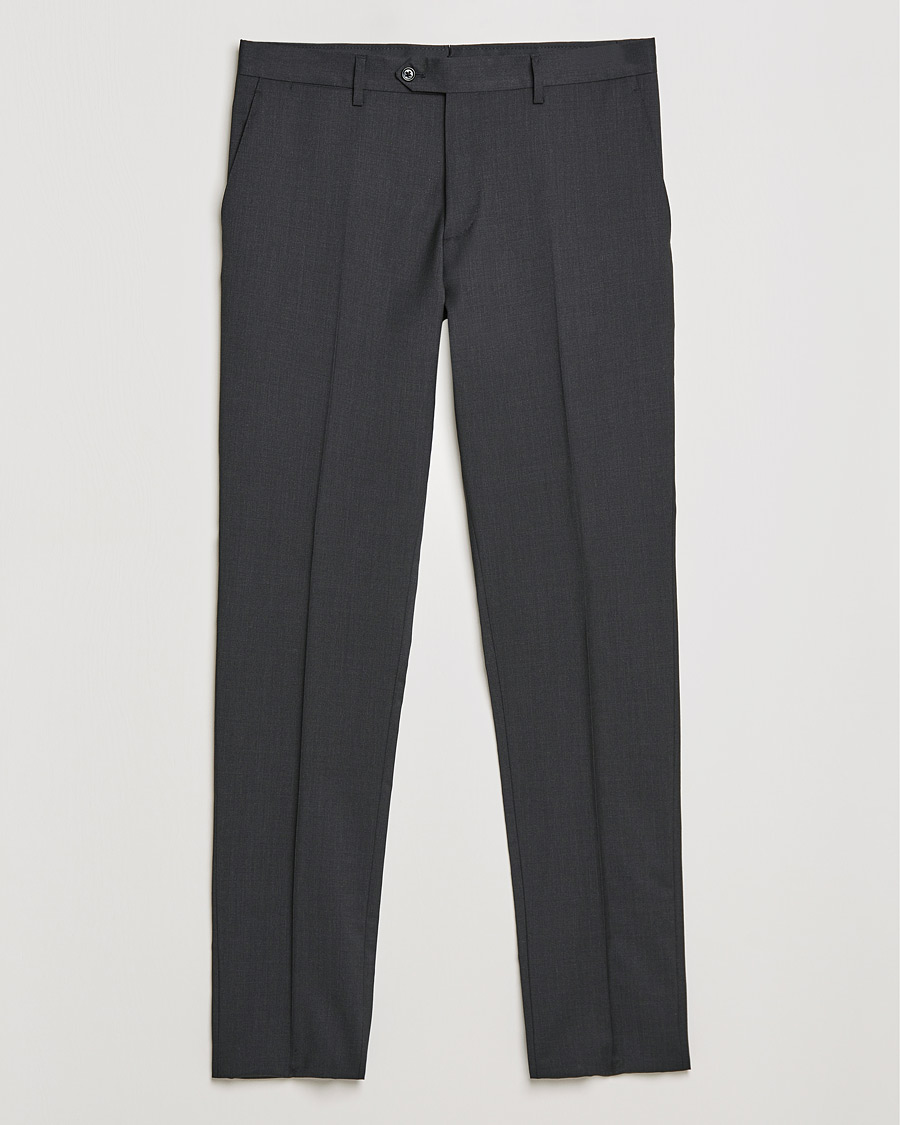 Homme | Pantalons | Lardini | Wool Trousers Grey
