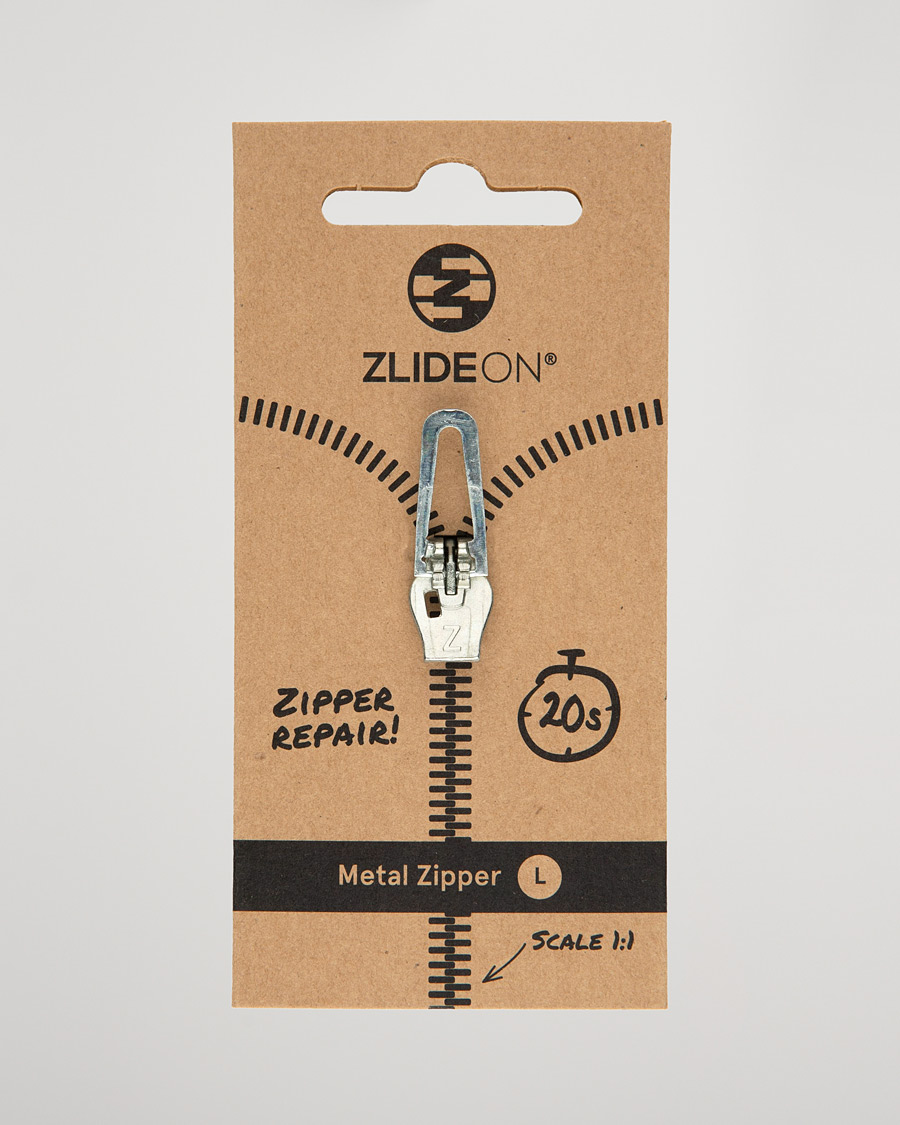 Homme | Entretien Des Vêtements | ZlideOn | Normal Metal Zipper Silver L