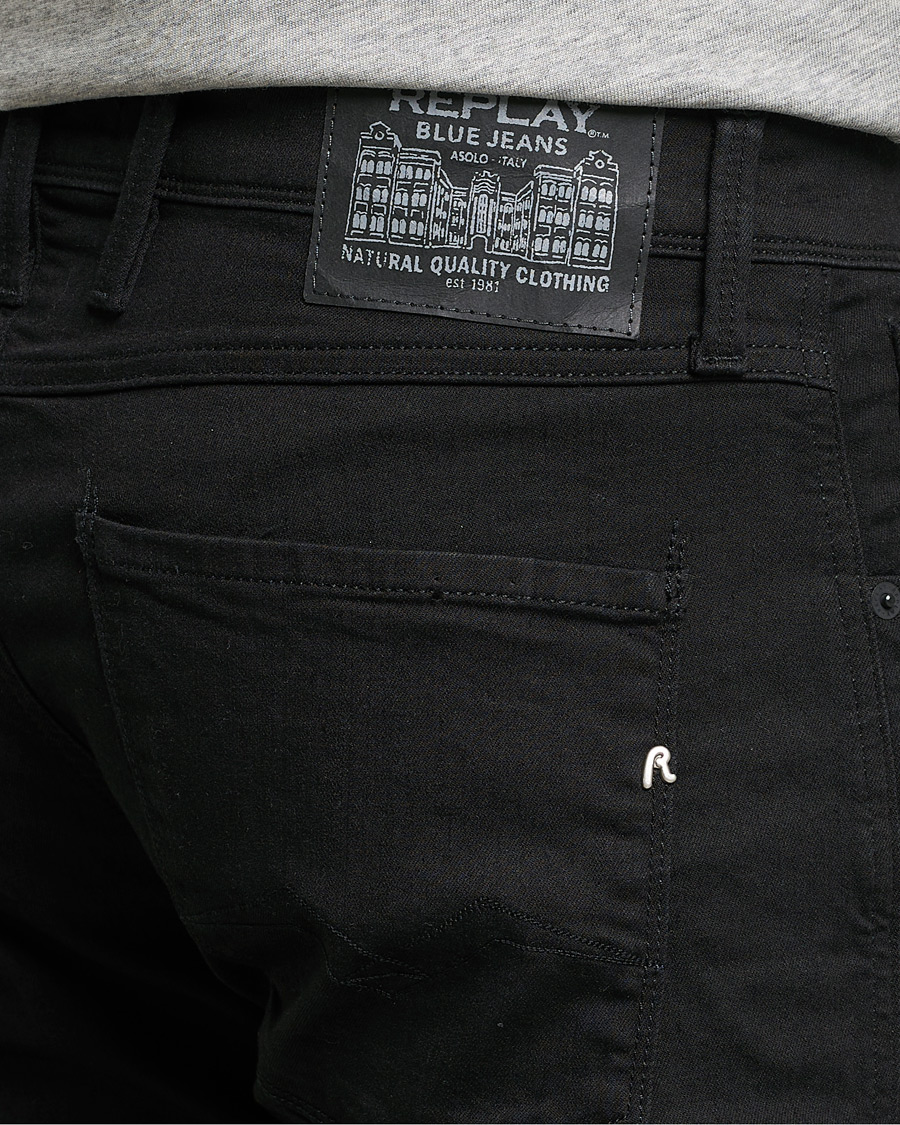 Homme | Jeans | Replay | Anbass Powerstretch Jeans Black