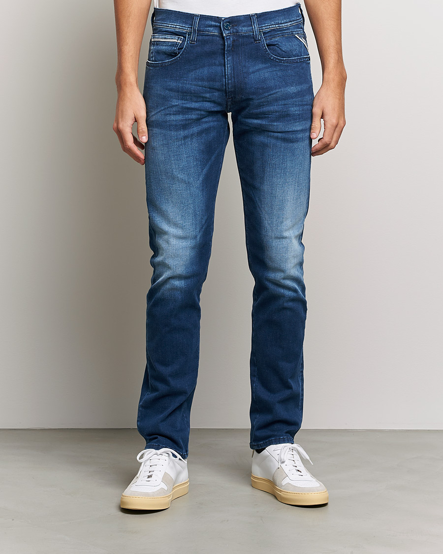 Homme | Jeans | Replay | Grover Hyperflex Jeans Medium Blue