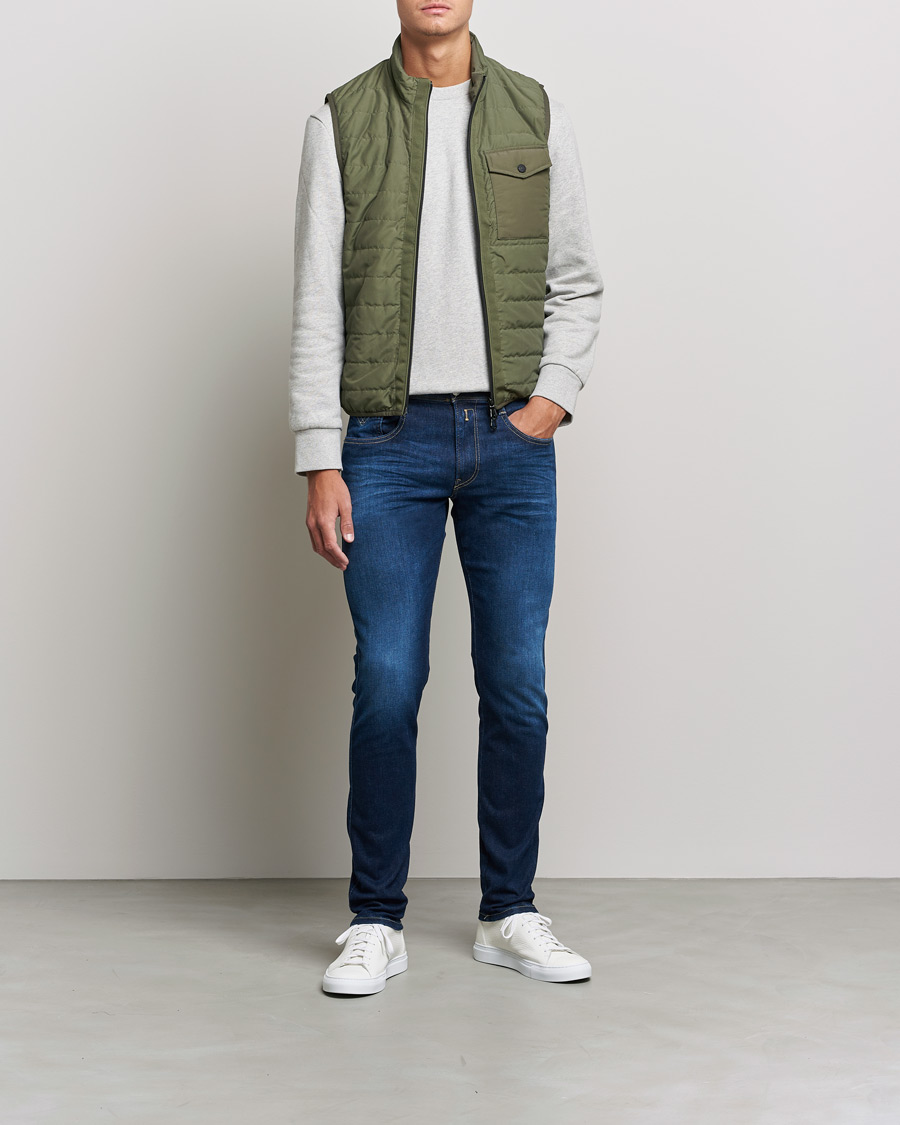 Homme | Jeans | Replay | Anbass Hyperflex Recyceled 360 Jeans Dark Blue