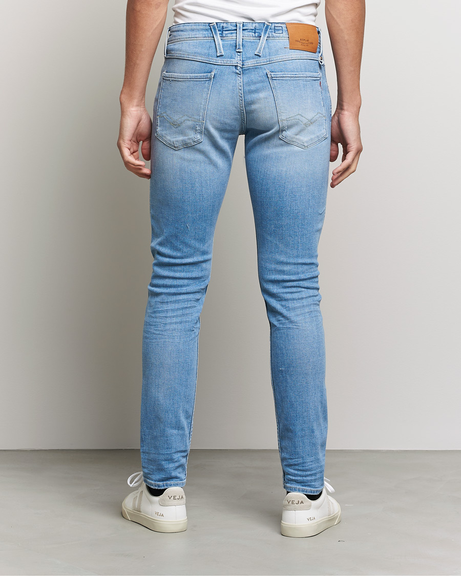 Homme | Jeans | Replay | Anbass 20 Years Wash Jeans Light Blue