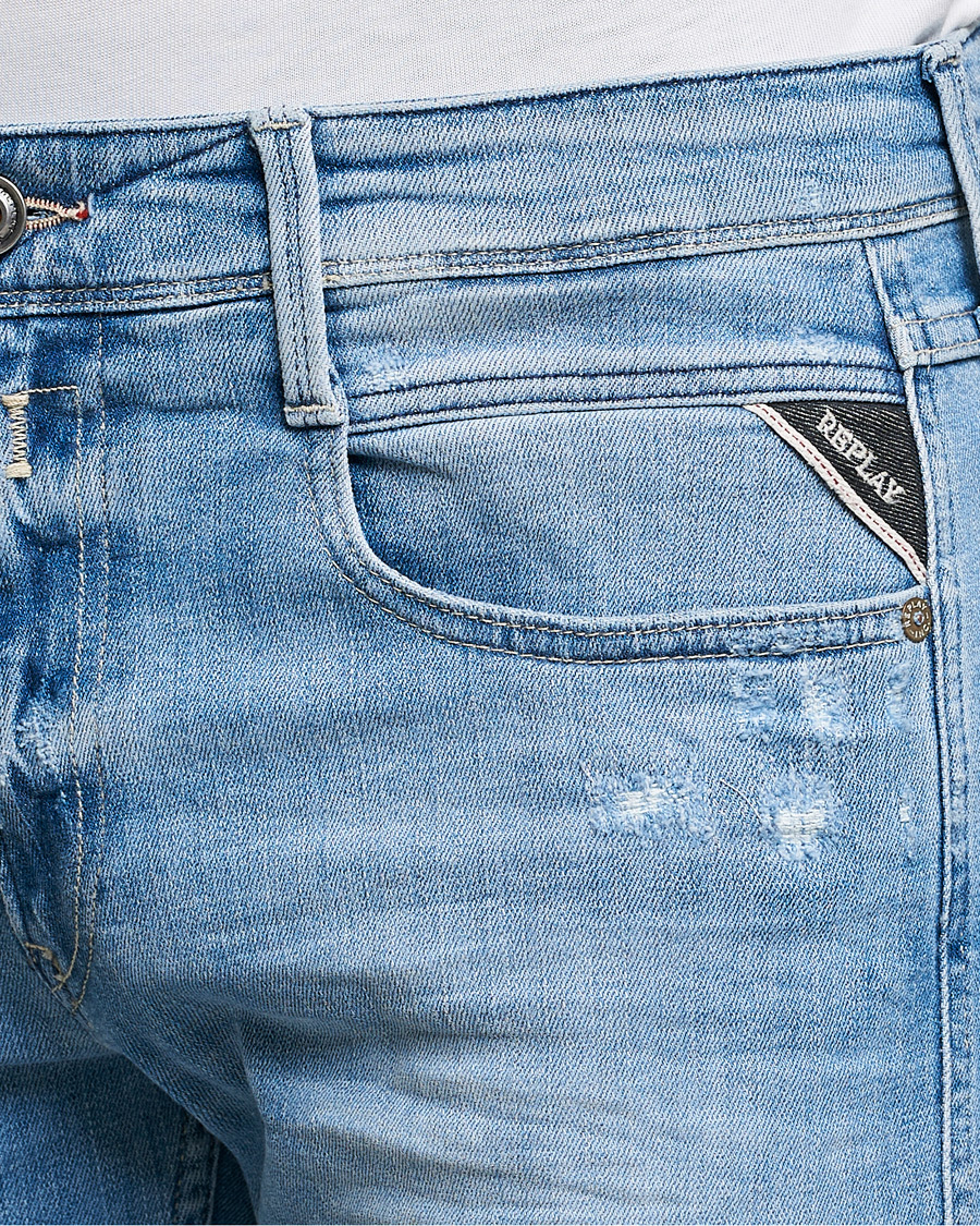 Homme | Jeans | Replay | Anbass 20 Years Wash Jeans Light Blue