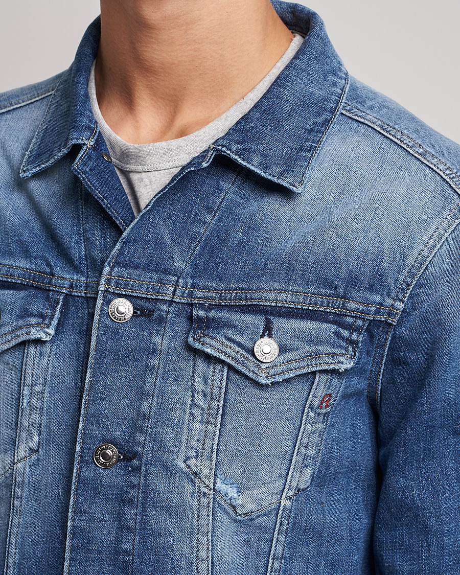Homme | Manteaux Et Vestes | Replay | 5 Years Aged Denim Jacket Light Blue