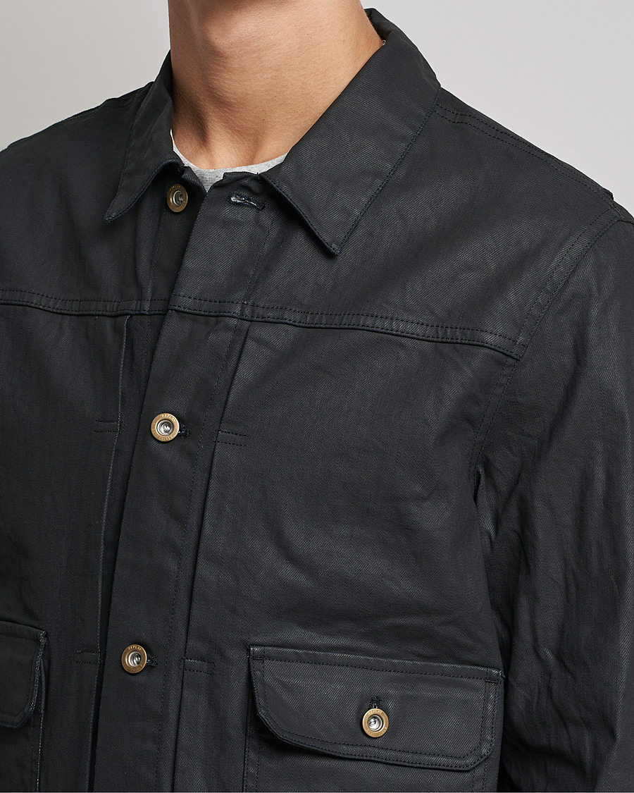 Homme | Manteaux Et Vestes | Replay | Sartoriale Coated Denim Jacket Black