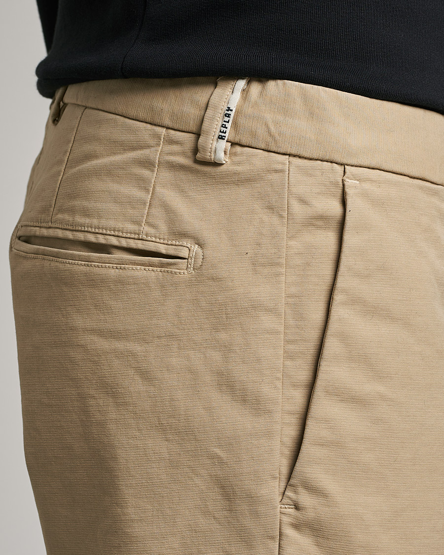 Homme | Pantalons | Replay | Sartoriale Comfort Stretch Chinos Light Khaki