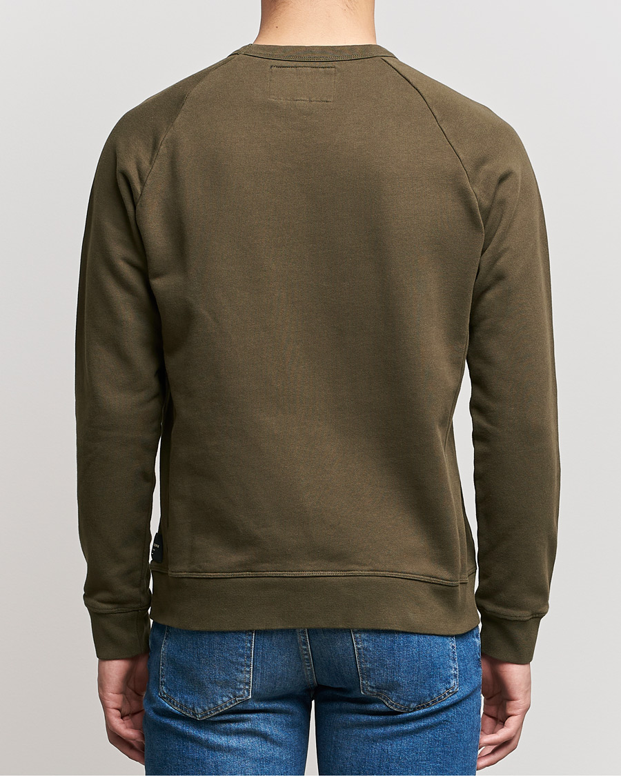 Homme | Pulls Et Tricots | Replay | Sartoriale Jersey Crew Neck Sweatshirt Military