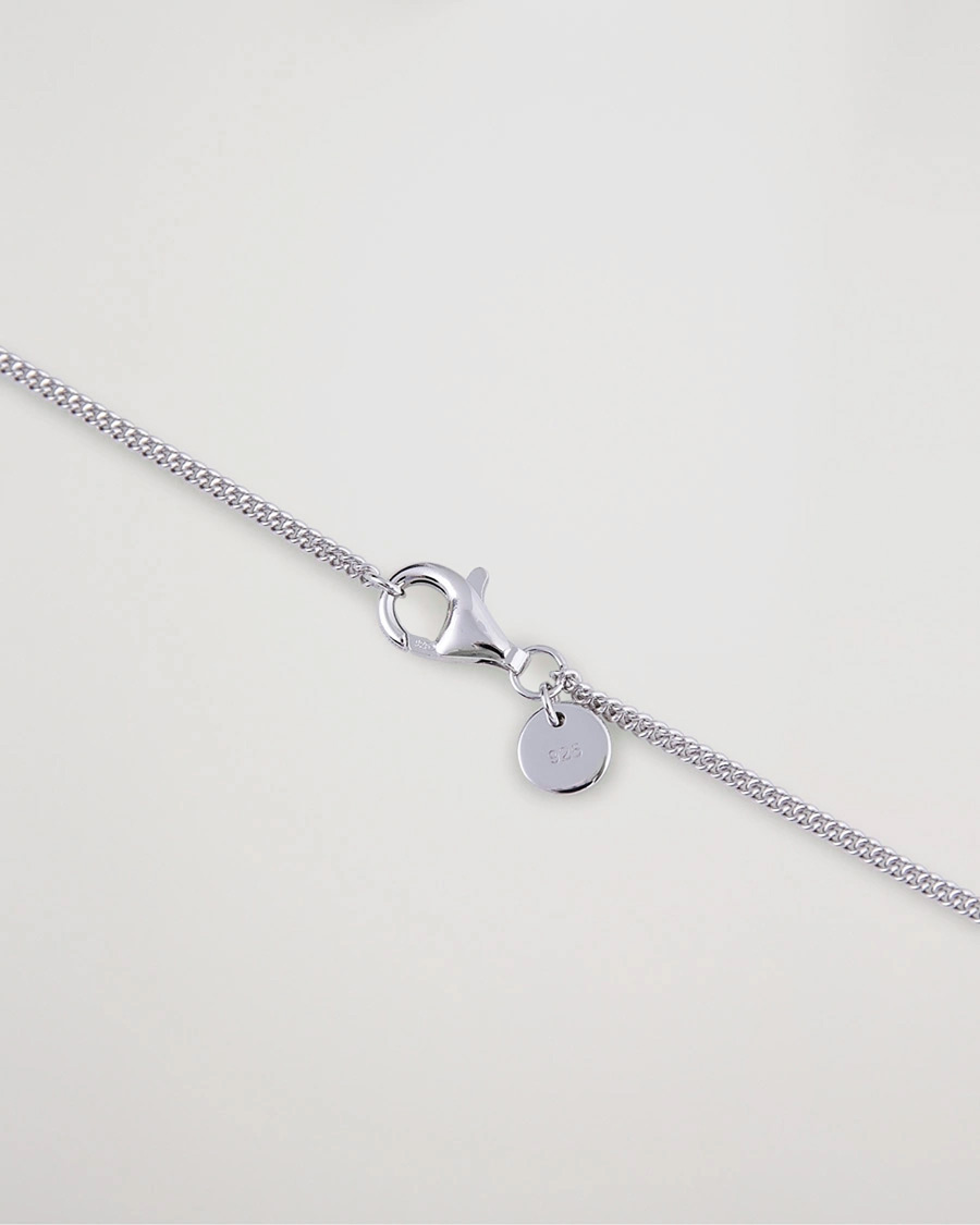 Homme | Bijoux | Tom Wood | Curb Chain Slim Necklace Silver