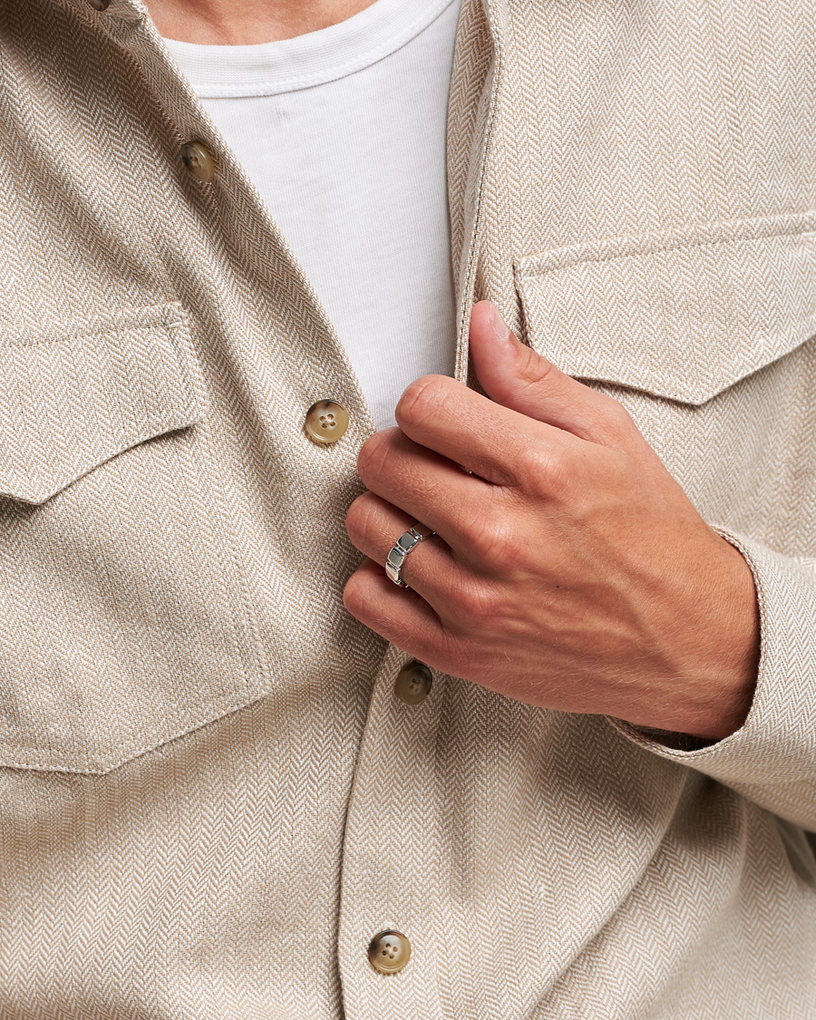 Homme | Tom Wood Cushion Band Ring Silver | Tom Wood | Cushion Band Ring Silver