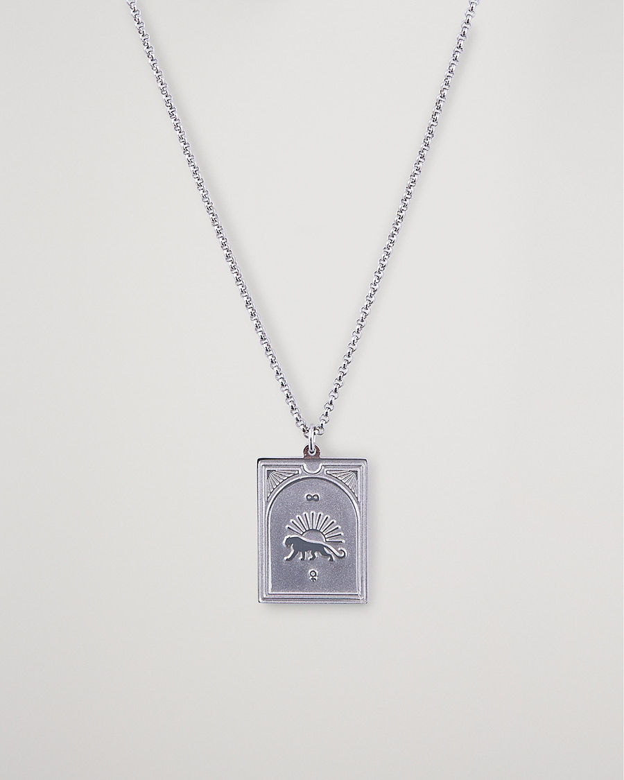 Homme | Bijoux | Tom Wood | Tarot Strength Pendant Necklace Silver