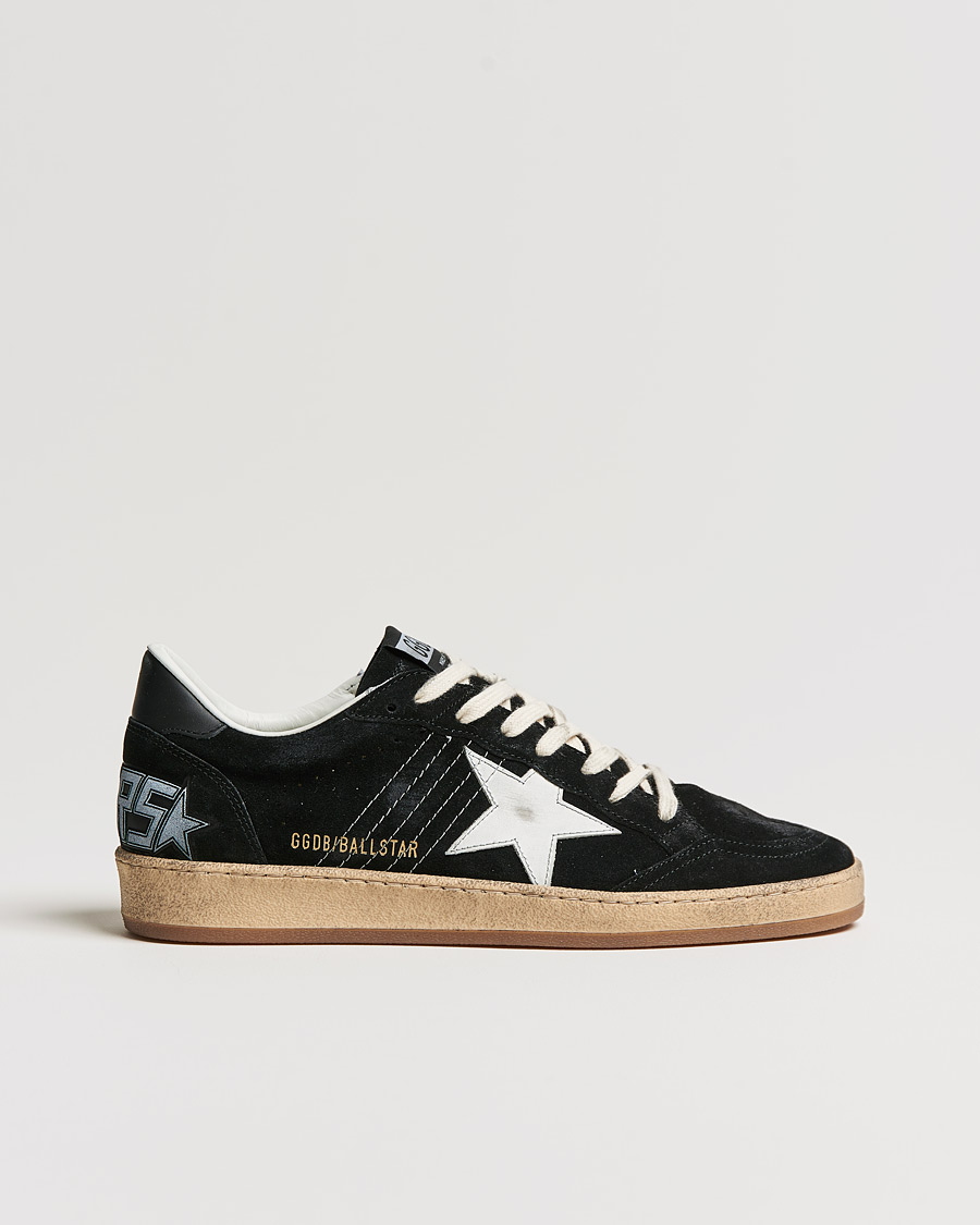 Homme | Golden Goose Deluxe Brand Ball Star Sneakers Black/White | Golden Goose | Deluxe Brand Ball Star Sneakers Black/White