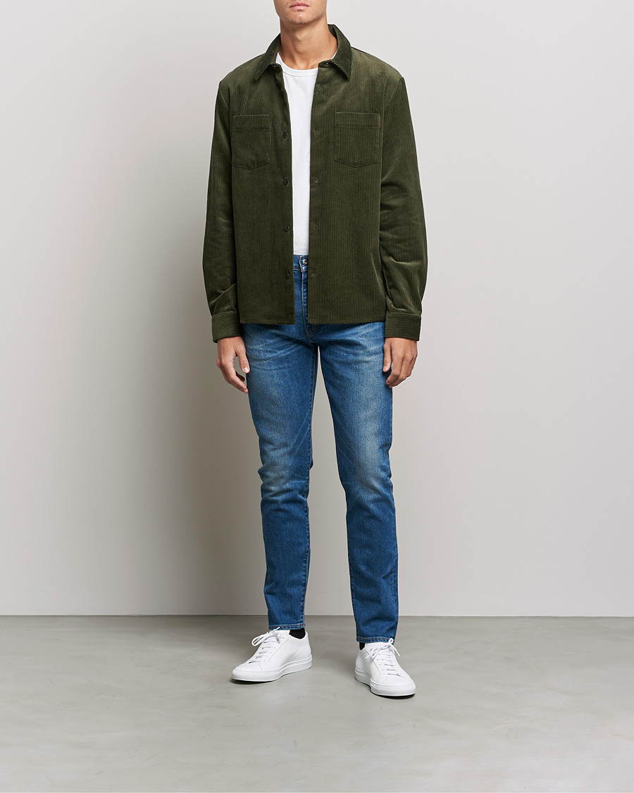 Homme | Jeans | Levi's Made & Crafted | 512 Slim Fit Stretch Jeans Aokigahara Mij Indigo Worn