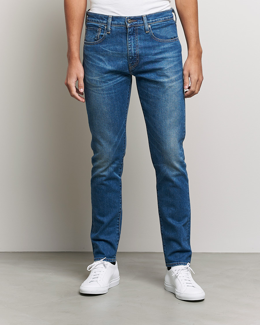 Homme | Jeans | Levi's Made & Crafted | 512 Slim Fit Stretch Jeans Aokigahara Mij Indigo Worn