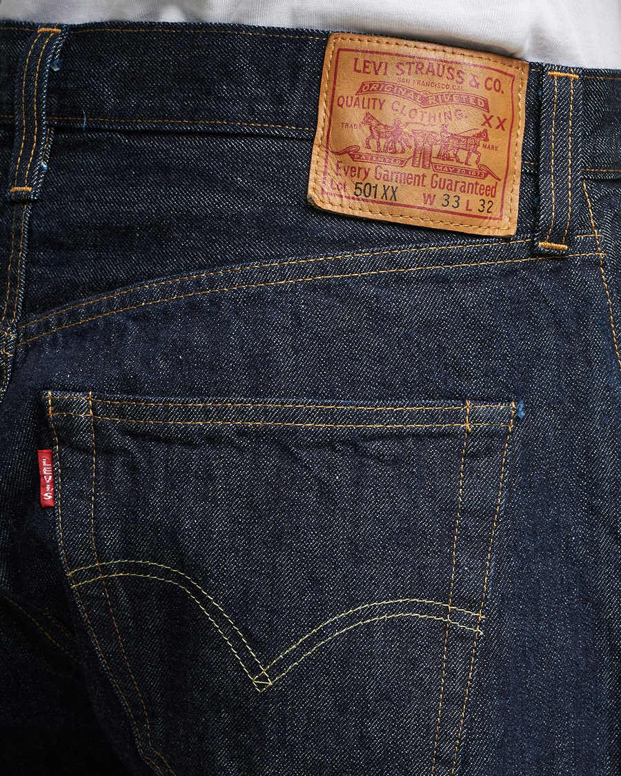 Homme | Jeans | Levi's Vintage Clothing | 1947 Straight Slim Fit 501 Selvedge Jeans Fine Struttin