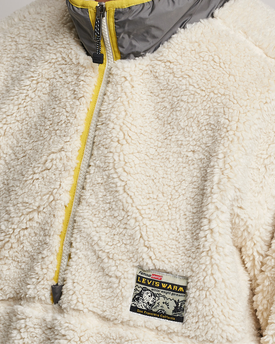 Homme | Pulls Et Tricots | Levi's | Lakeside Mock Neck Jacket Natural