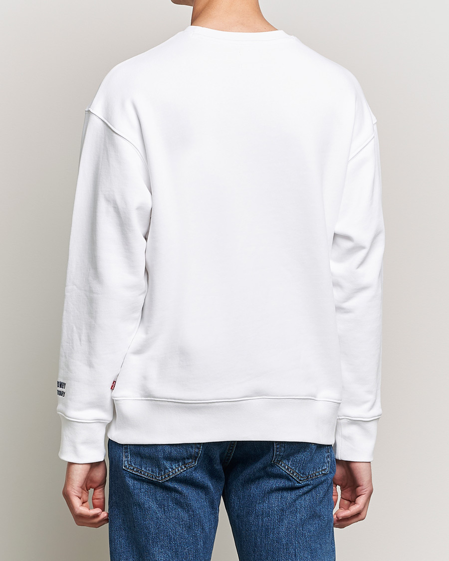 Homme | Pulls Et Tricots | Levi's | Relaxed Graphic 501 Crew Neck Crew White