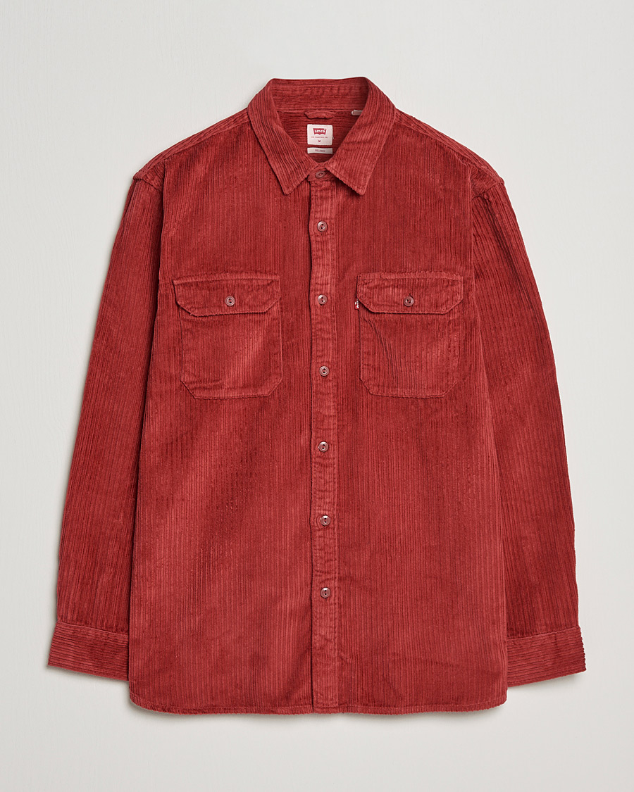 Homme | Chemises | Levi's | Jackson Worker Shirt Brick Red