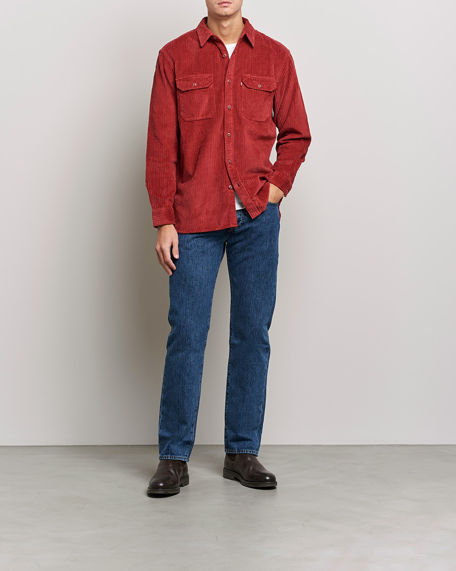 Homme | Chemises | Levi's | Jackson Worker Shirt Brick Red