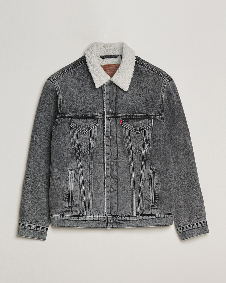Homme | Manteaux Et Vestes | Levi's | Type III Sherpa Trucker Medium Gray