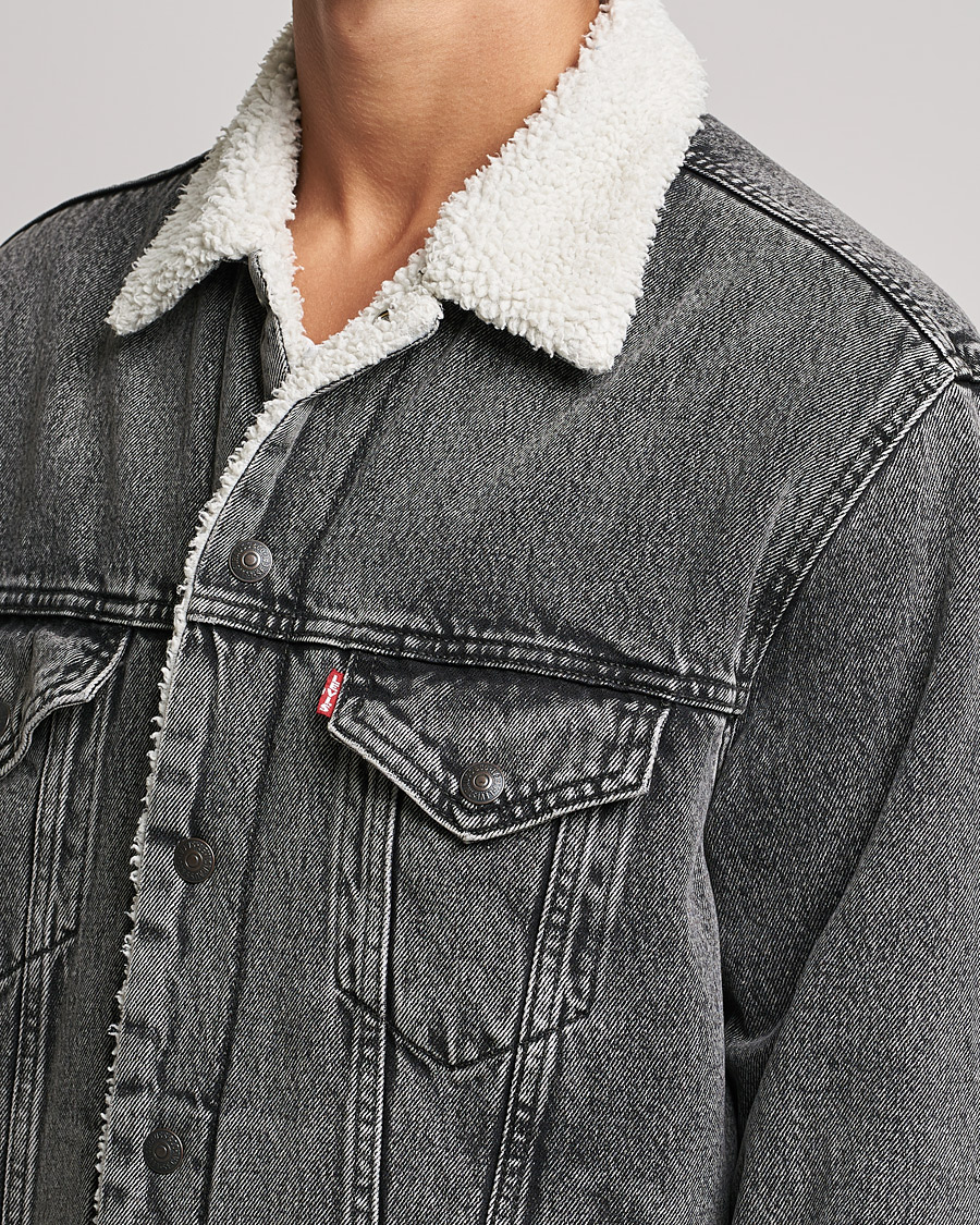Homme | Manteaux Et Vestes | Levi's | Type III Sherpa Trucker Medium Gray
