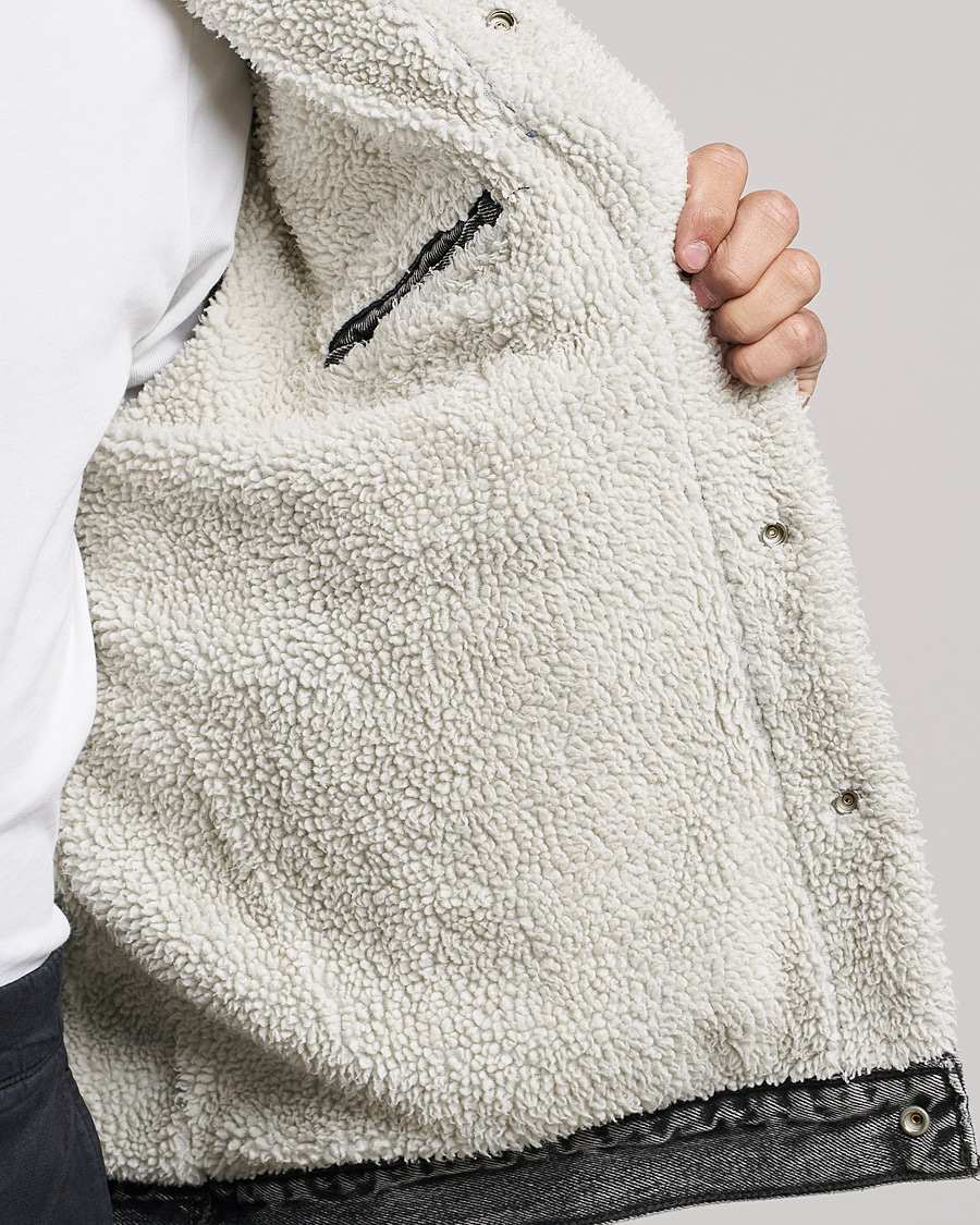 Homme | Manteaux Et Vestes | Levi's | Type III Sherpa Trucker Medium Gray