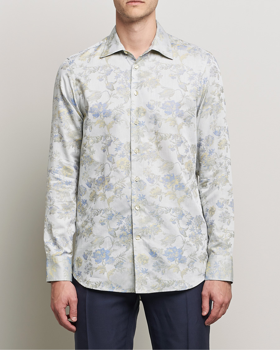 Homme | Chemises | Etro | Paisley Shirt Light Blue
