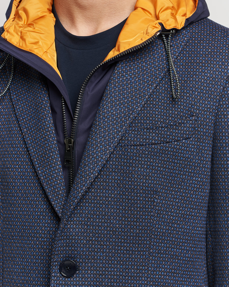 Homme | Blazers | Etro | Hooded Jersey Blazer Navy