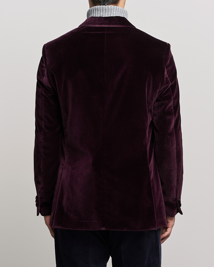 Homme | Blazers | Etro | Velvet Blazer Burgundy