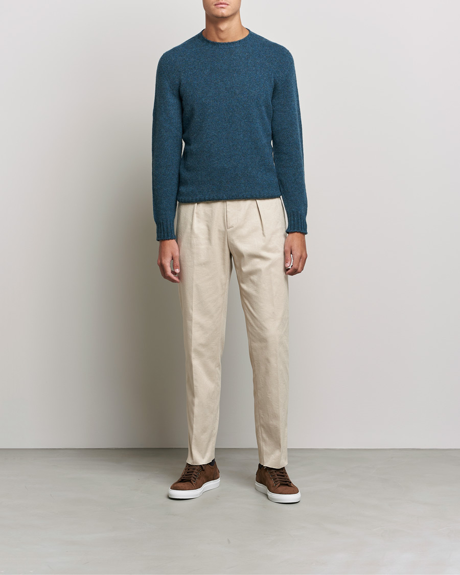 Homme | Pantalons | Etro | Pleated Trousers Beige
