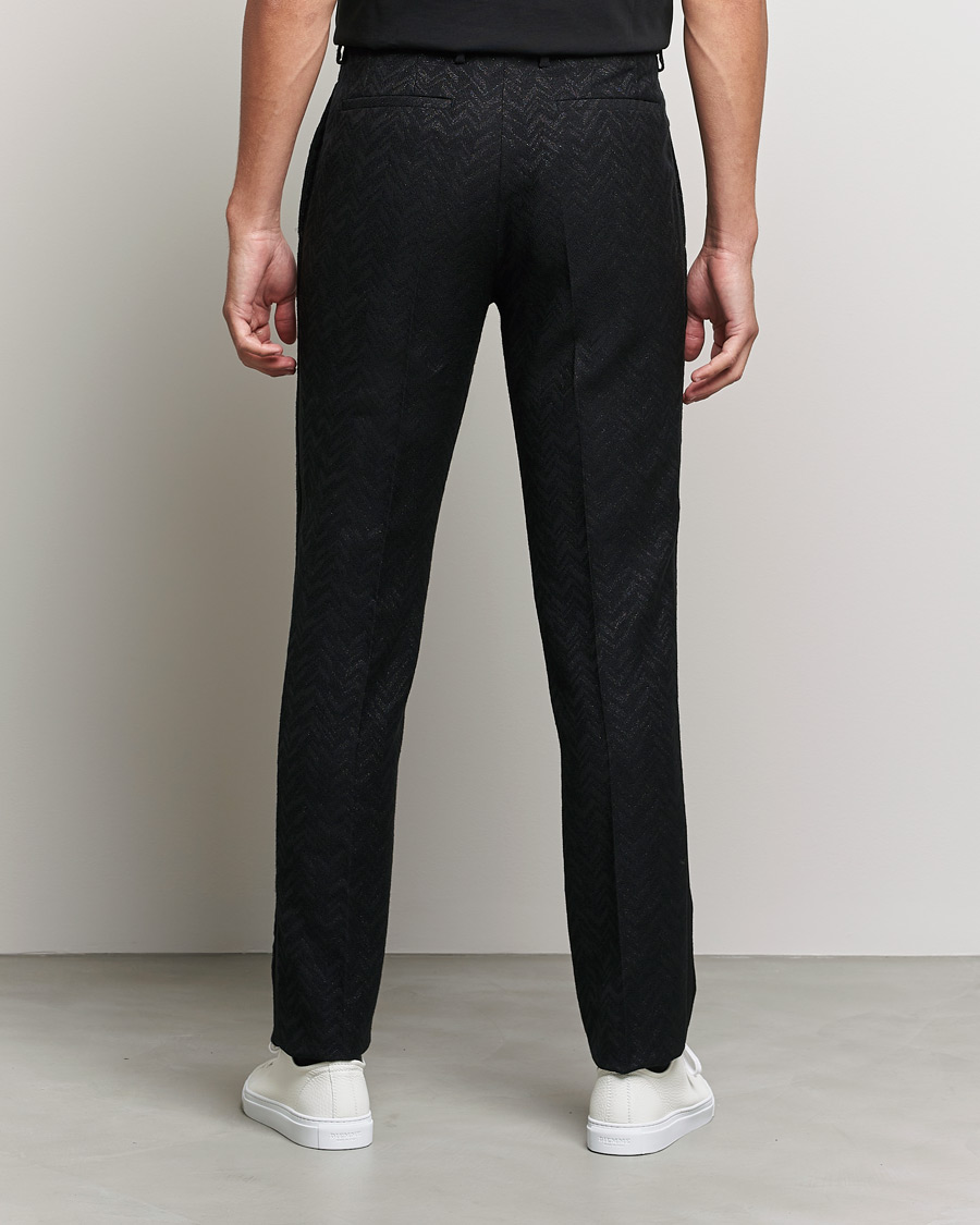 Homme | Pantalons | Etro | Flat Front Evening Trousers Black