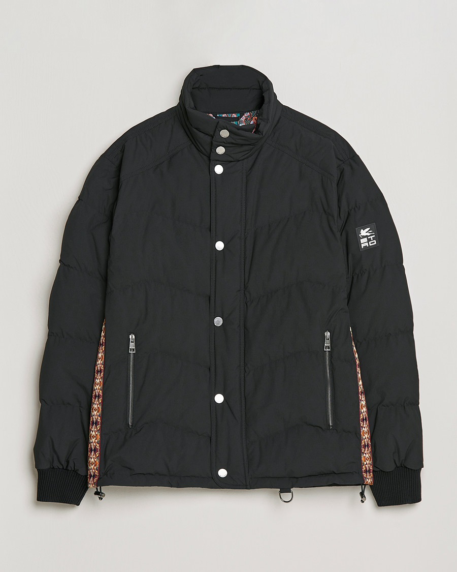 Homme | Manteaux Et Vestes | Etro | Printed Down Jacket Black