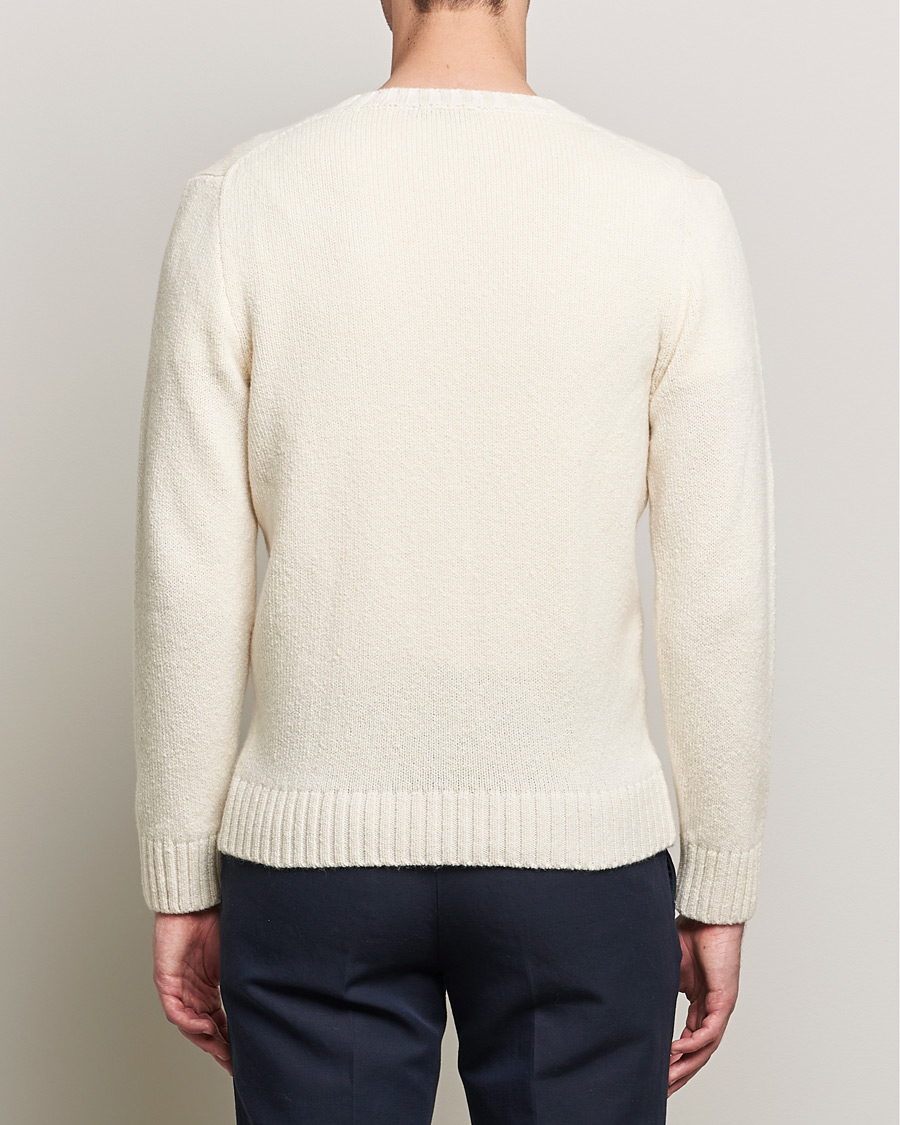 Homme | Pulls Et Tricots | Inis Meáin | Wool/Cashmere Crew Neck White