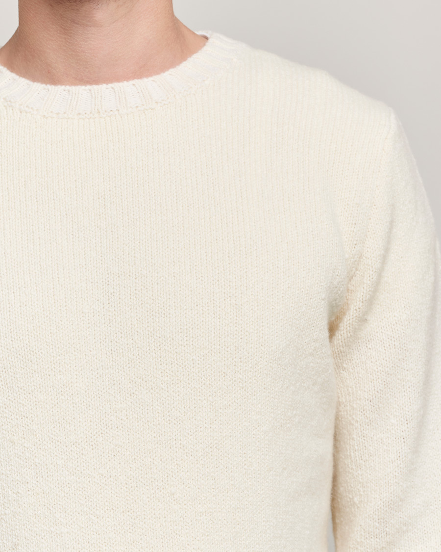 Homme | Pulls Et Tricots | Inis Meáin | Wool/Cashmere Crew Neck White
