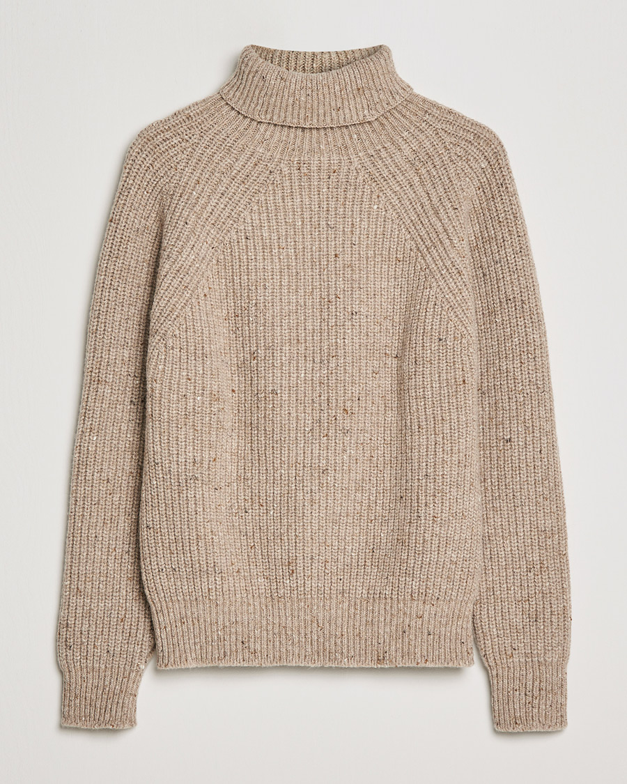 Homme | Pulls Et Tricots | Inis Meáin | Wool/Cashmere Boatbuilder Turtleneck Beige