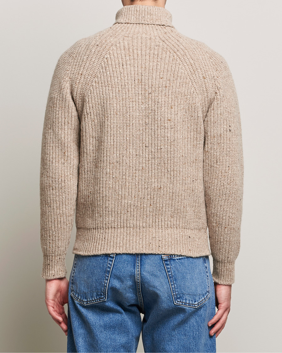 Homme | Pulls Et Tricots | Inis Meáin | Wool/Cashmere Boatbuilder Turtleneck Beige