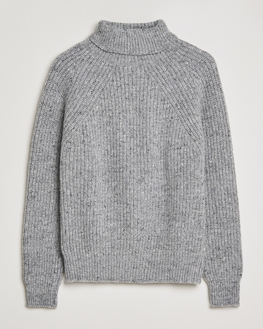 Homme | Pulls Et Tricots | Inis Meáin | Wool/Cashmere Boatbuilder Turtleneck Grey