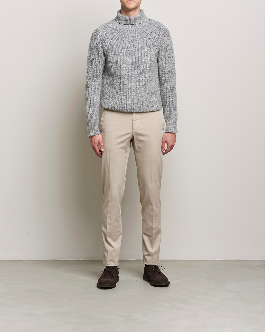 Homme | Pulls Et Tricots | Inis Meáin | Wool/Cashmere Boatbuilder Turtleneck Grey