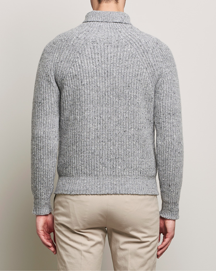Homme | Pulls Et Tricots | Inis Meáin | Wool/Cashmere Boatbuilder Turtleneck Grey
