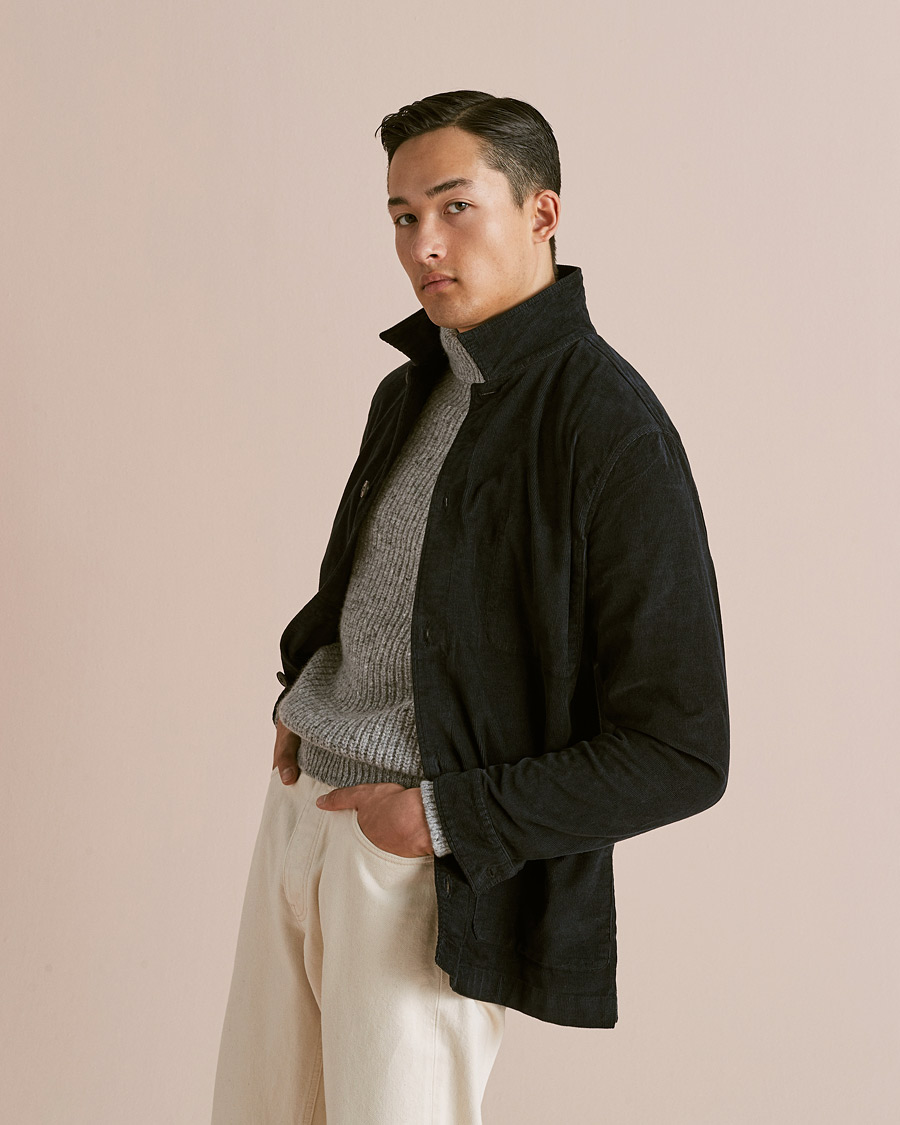 Homme | Pulls Et Tricots | Inis Meáin | Wool/Cashmere Boatbuilder Turtleneck Grey