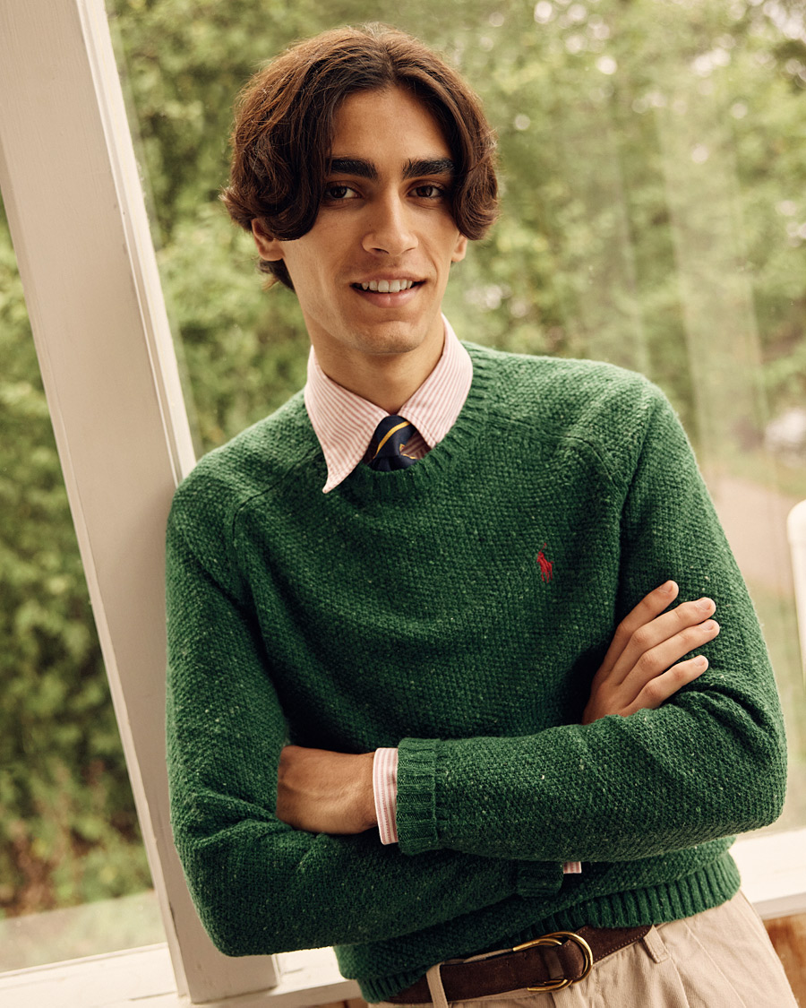 Homme | Polo Ralph Lauren Suede Belt Brown | Polo Ralph Lauren | Suede Belt Brown