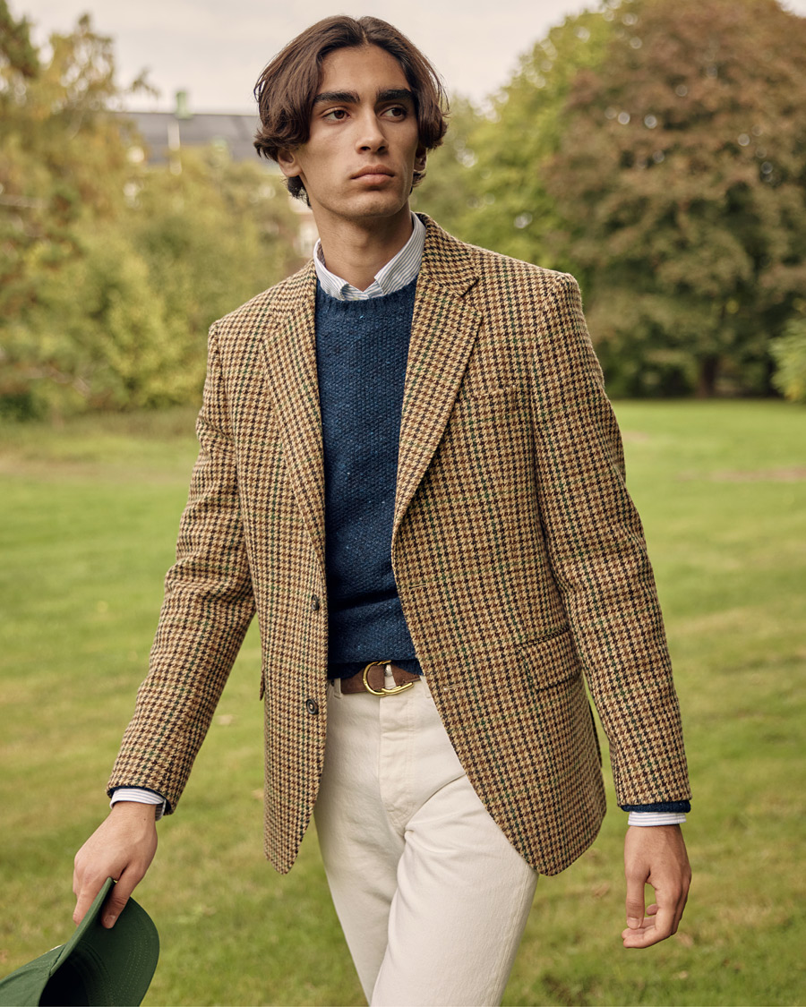 Homme | Polo Ralph Lauren Suede Belt Brown | Polo Ralph Lauren | Suede Belt Brown