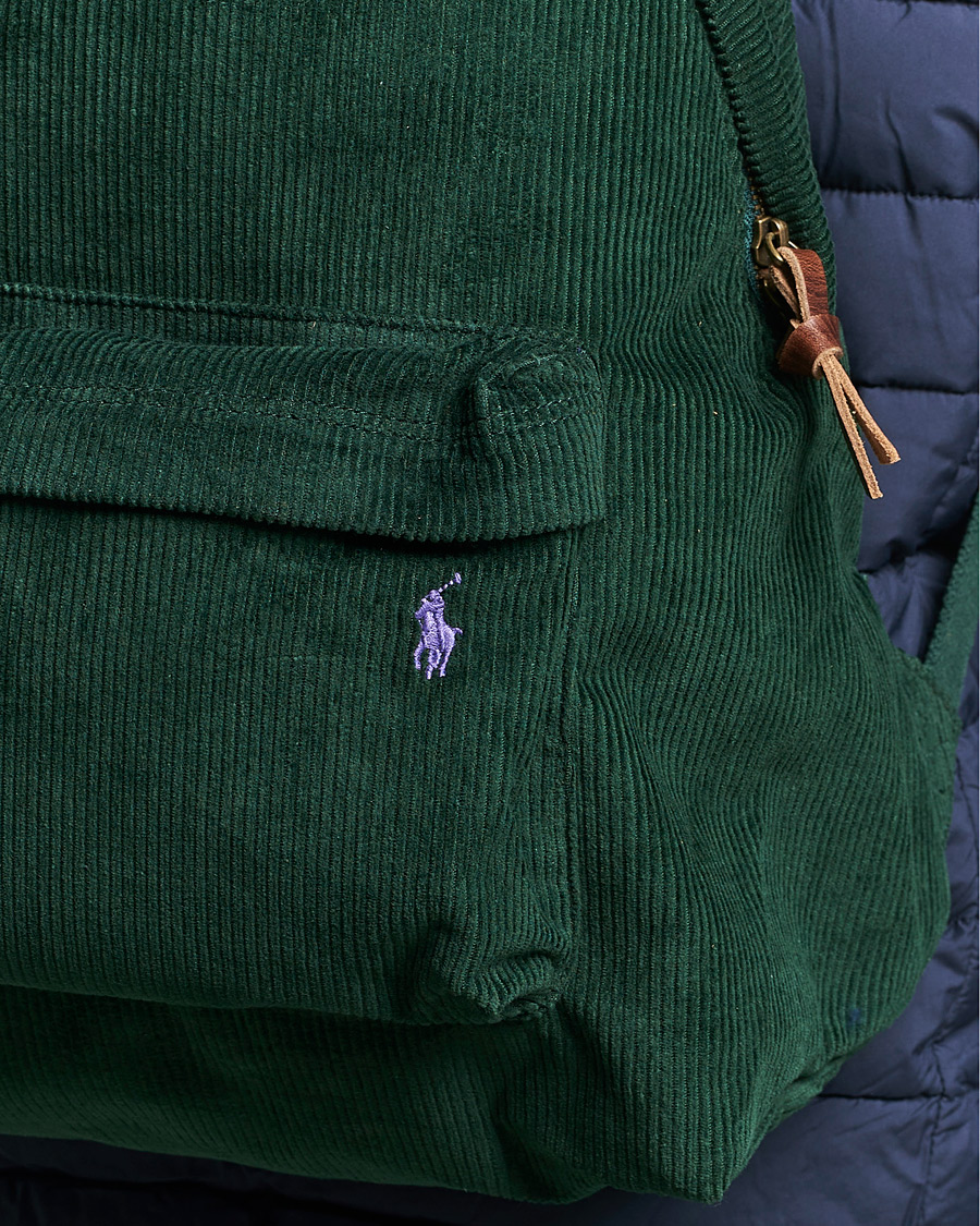 Homme | Polo Ralph Lauren Corduroy Backpack College Gren | Polo Ralph Lauren | Corduroy Backpack College Gren