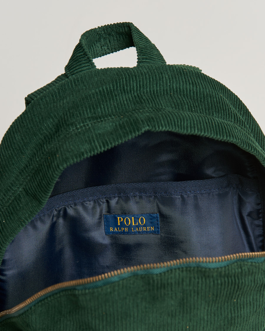 Homme | Polo Ralph Lauren Corduroy Backpack College Gren | Polo Ralph Lauren | Corduroy Backpack College Gren