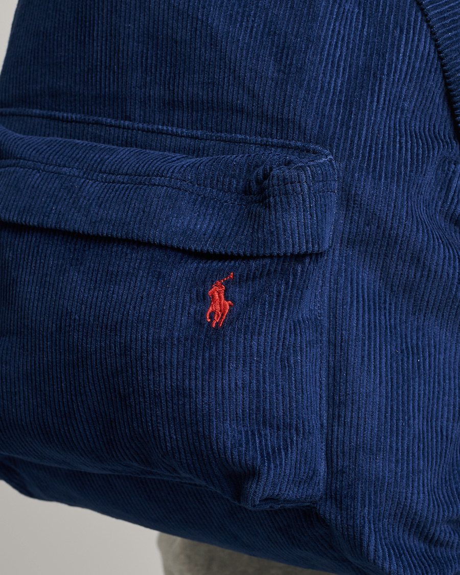 Homme | Polo Ralph Lauren Corduroy Backpack Newport Navy | Polo Ralph Lauren | Corduroy Backpack Newport Navy