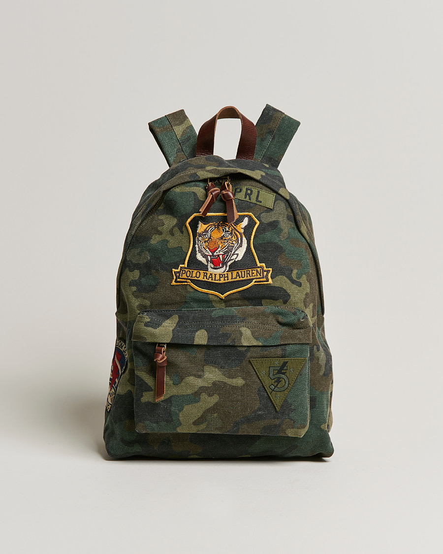 Homme | Polo Ralph Lauren Canvas Backpack Camo | Polo Ralph Lauren | Canvas Backpack Camo