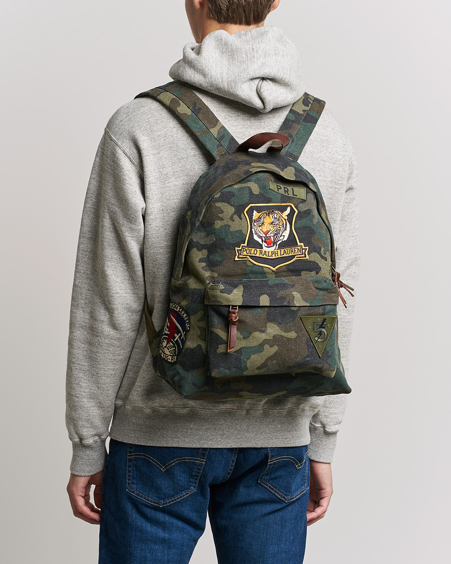 Homme | Polo Ralph Lauren Canvas Backpack Camo | Polo Ralph Lauren | Canvas Backpack Camo