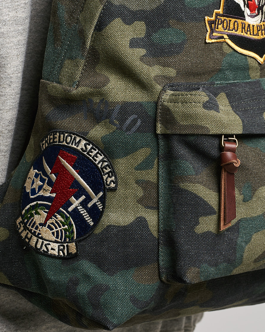 Homme | Polo Ralph Lauren Canvas Backpack Camo | Polo Ralph Lauren | Canvas Backpack Camo