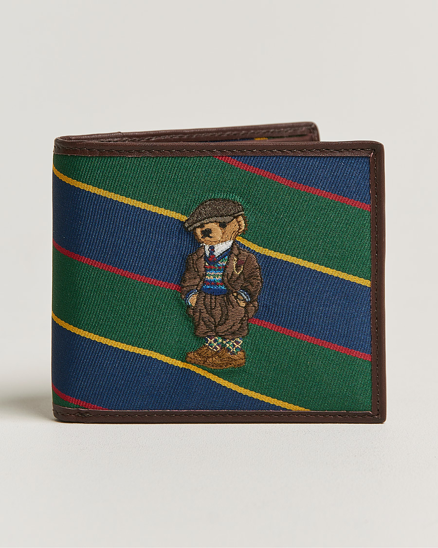 Homme | Polo Ralph Lauren Bear Leather Billfold Wallet Multi | Polo Ralph Lauren | Bear Leather Billfold Wallet Multi