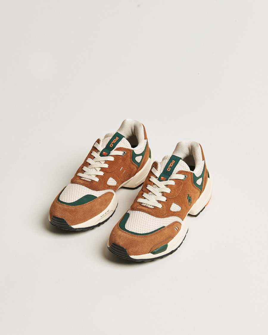 Homme | Polo Ralph Lauren Jogger Running Sneaker Teak | Polo Ralph Lauren | Jogger Running Sneaker Teak